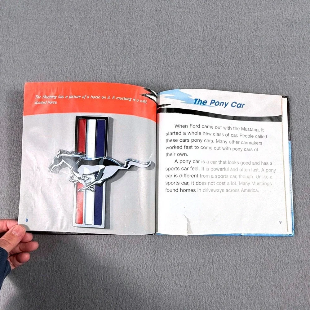 Mustang Superfast Cars Kids Book Rebecca Hawley PowerKids Press Hardcover‎